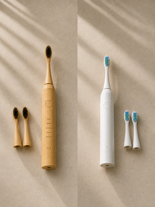Bamboo vs Plastic Electric Toothbrush: Full Comparison