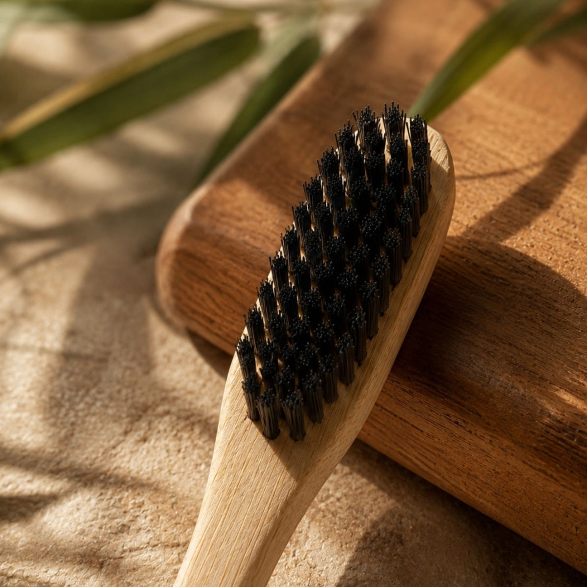 Natural Bamboo Toothbrush - Toxin and Microplastic Free