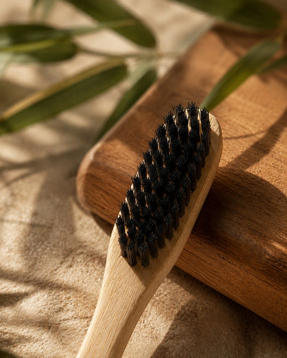 Natural Bamboo Toothbrush - Toxin and Microplastic Free
