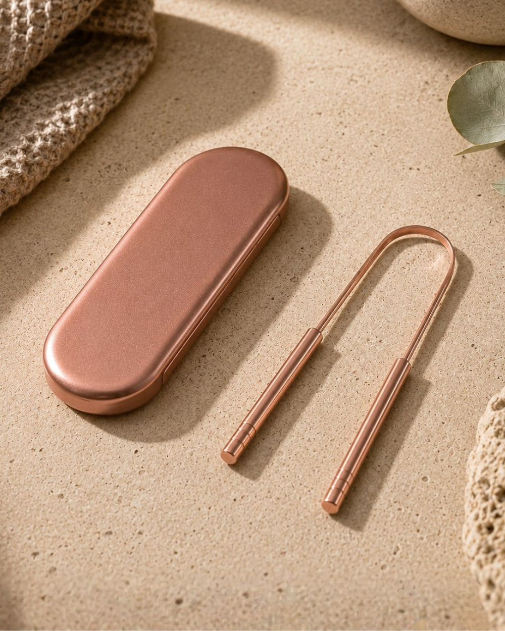 Premium Copper Tongue Scraper