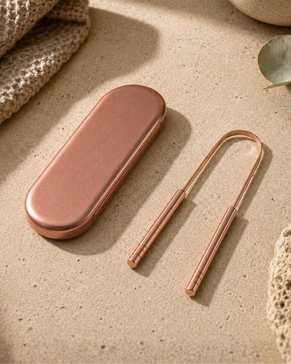 Premium Copper Tongue Scraper