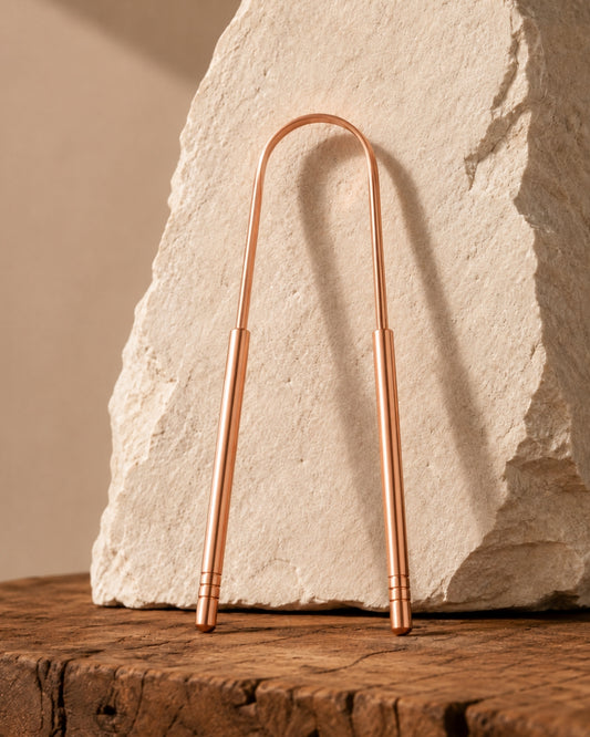 Premium Copper Tongue Scraper